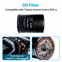 Oil Filter Suitable for Toyota Avensis Camry RAV 4 90915-YZZE2 1AZFE, 2AZFE