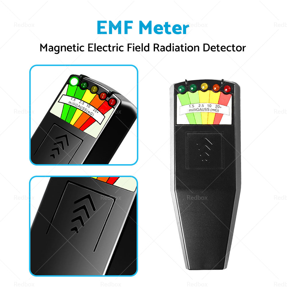 EMF Meter Paranormal Equipment Magnetic Field Ghost Hunting Radiation Detector