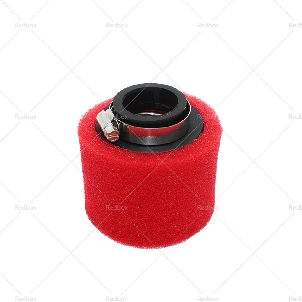 RED 38mm Foam Pod Air Filter Cleaner For 125cc PIT PRO Quad Dirt Bike ATV Buggy