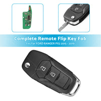 Complete Remote Flip Key Fob Fits For FORD RANGER PX2 PX 2 2015-2019