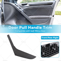 Right Inner Door Trim for Pull Handle Cover Suitable For 2009-2013 VW Golf MK6