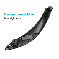 1 Pair Front Door Handle Pull Trim Covers Suitable For BMW 3 Series / 4 Series F30 / F34 / F35