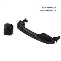 Pair REAR Outer Door Handle Black Suitable For Toyota Prado J150 Series 09-20