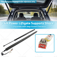 L and R Power Liftgate Supports Shocks Suitable for Jeep Grand Cherokee 14-22