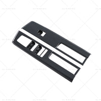 4x Window Lift Panel Cover Trim Suitable For Mitsubishi L200 Triton 23-25 Carbon