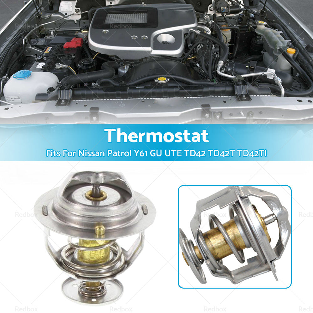 Thermostat For Nissan Patrol Y61 GU UTE TD42 TD42T TD42TI Diesel Engine 98-12