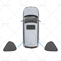 Magnetic Car Window Sun Shades Suitable for Subaru XV/Impreza 2017-2023