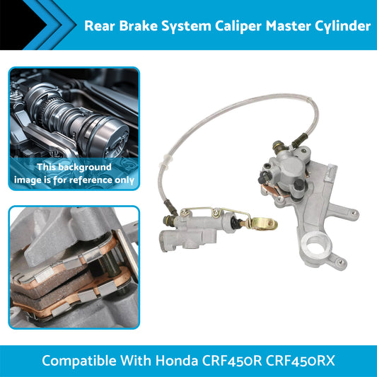 {{ Rear Brake System Caliper Master Cylinder Suitable For Honda CRF450R CRF450RX }} - Buy Car Parts Online at {{ Kaka Auto Parts }}.