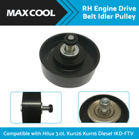 {{ Suitable For Toyota Hilux KUN16 KUN26 3. 0L Turbo Diesel Drive Belt Idler Pulley }} - Buy Car Parts Online at {{ Kaka Auto Parts }}.