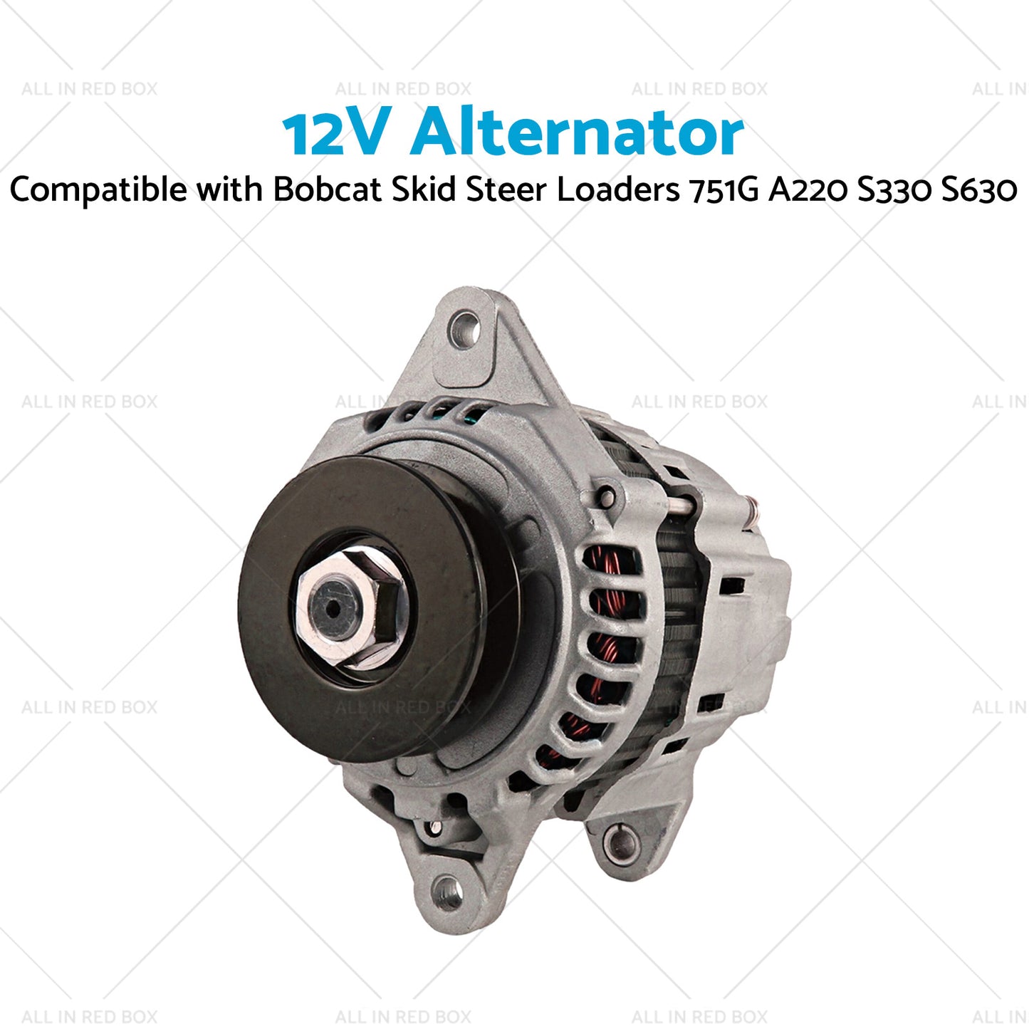 12V Alternator for Bobcat Skid Steer Loaders 751G A220 S330 S630 6675292,6678205