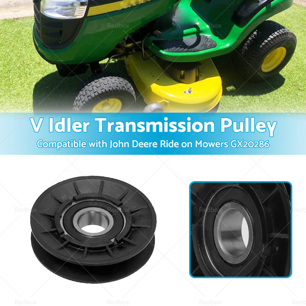 V Idler Transmission Pulley Suitable For John Deere Ride on Mowers GX20286