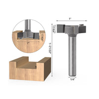 Spoilboard Surface Planing CNC Router Bit 1 or 4 inch  Shank Planer Surfacing Cleaning