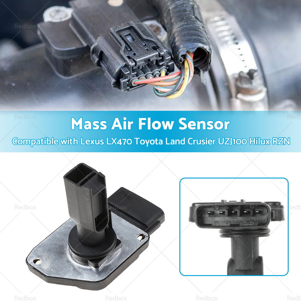 Mass Air Flow Sensor Suitable for Lexus LX Toyota Land Crusier UZJ100 Hilux RZN