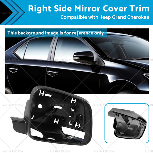 Right Side Mirror Cover Trim Frame Suitable for Jeep Grand CherokeeWK 2010-on