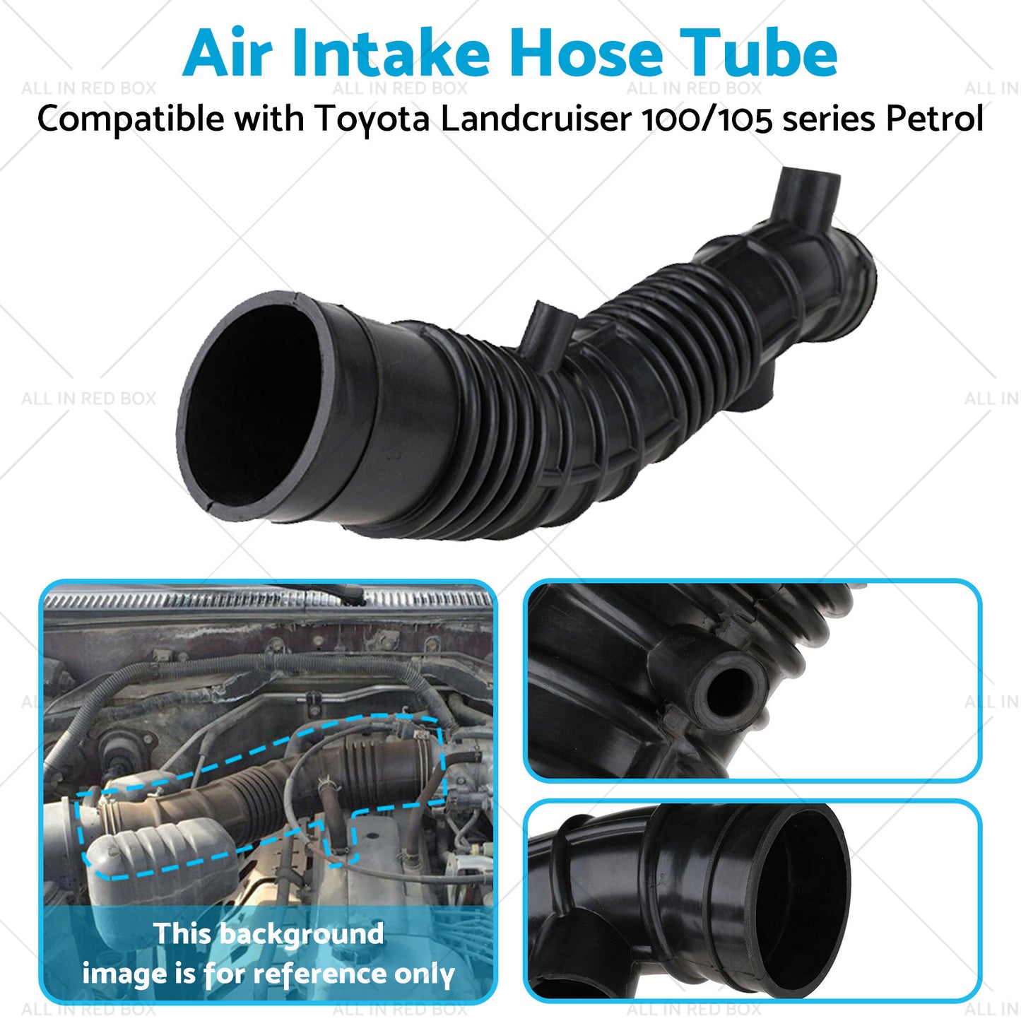 Air Intake Hose Tube Suitable for Toyota Landcruiser 100 or 105 series Petrol 98-07