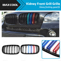 Kidney Front Grill Grille Suitable For M Color BMW E70 X5 E71 X6 2007-2013