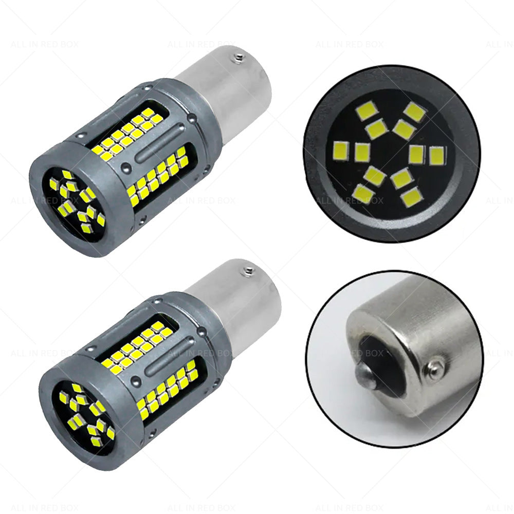 {{ LED White Rear Reverse Bulbs BA15s Suitable For Holden Commodore VT VX VY VZ VE }} - Buy Car Parts Online at {{ Kaka Auto Parts }}.
