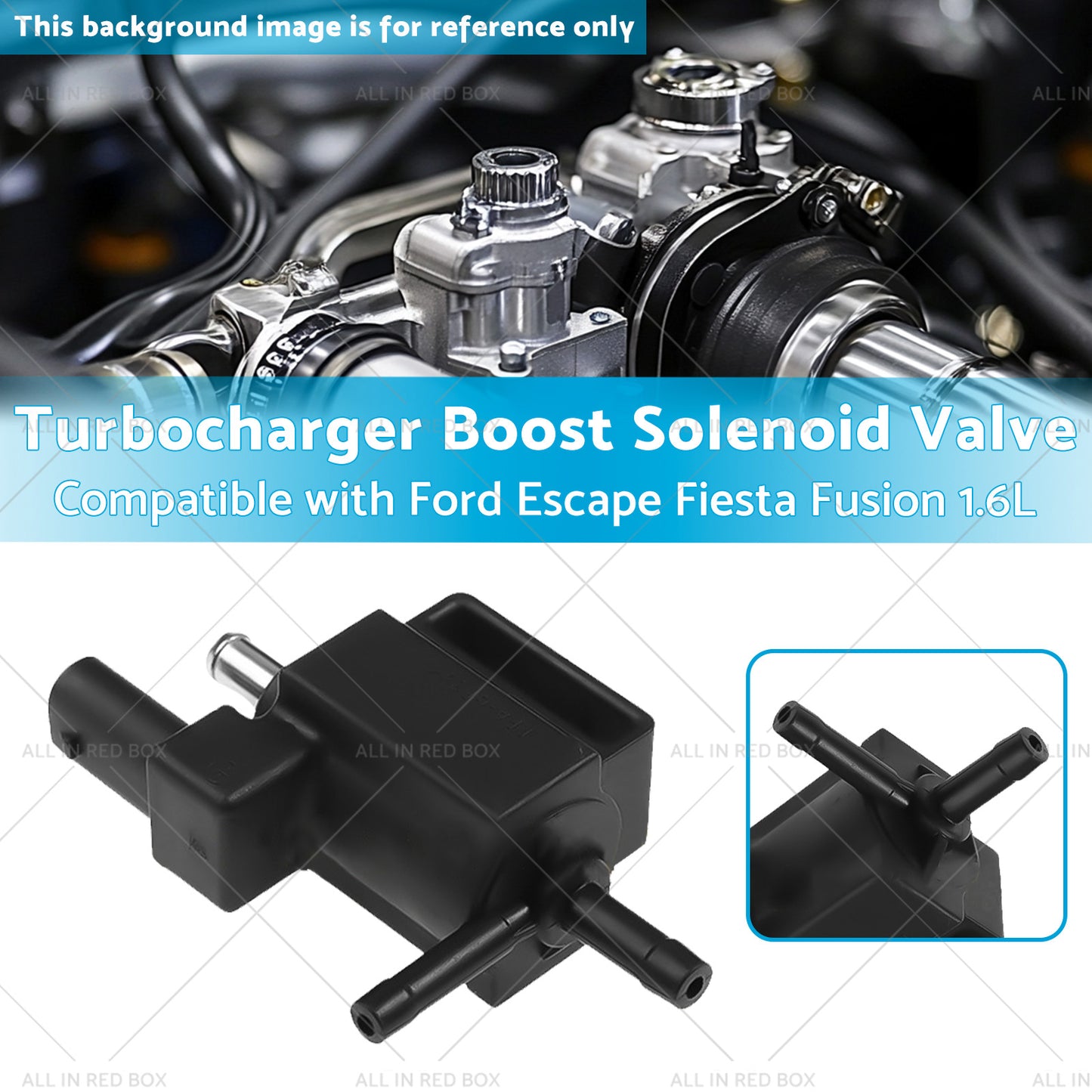 Turbocharger Boost Solenoid Valve Suitable for Ford Escape Fiesta Fusion 1. 6L