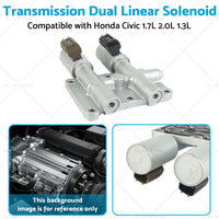 Transmission Dual Linear Solenoid Suitable for Honda Civic 1. 7L 2. 0L 1. 3L 01-05