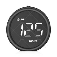 Car Digital Speedometer GPS Head Up Display MPH or KM Overspeed Tired Warning Alarm