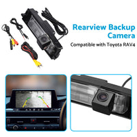 Car Reverse Camera Rear View Backup Parking Suitable for Toyota RAV4 2006-2012