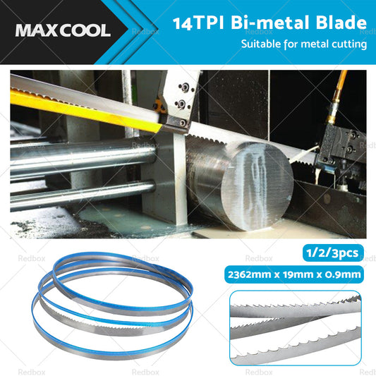 Suitable for METAL CUTTING BI METAL BIMETAL BAND SAW BANDSAW BLADE 2362mm x19mm x 14 TPI