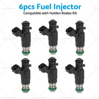 6PCS Fuel Injectors Suitable for Holden Rodeo RA JECS FBJC100 6VE1 3. 5L V6 03-06