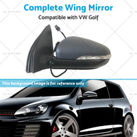 NEW LH Door Mirror Suitable for VW Golf MK6 2009-2012 Left Passenger Side