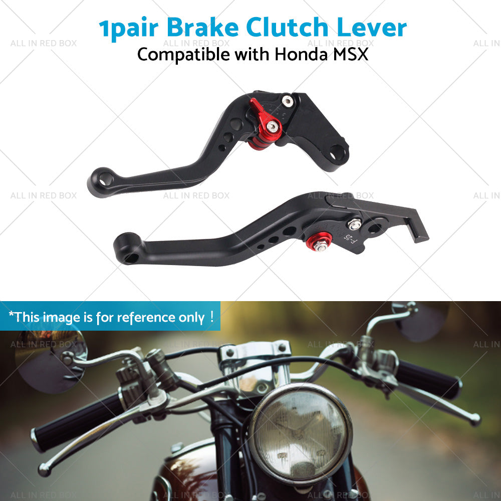 Short Brake Clutch Levers Suitable For Honda MSX 125 Grom MSX 125 SF 2013-2023