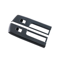 {{ 4x Window Lift Panel Cover Trim Suitable For Mitsubishi L200 Triton 23-25 Carbon }} - Buy Car Parts Online at {{ Kaka Auto Parts }}.