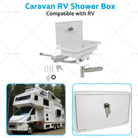 {{ Caravan RV Shower Box Kit External with Lock Exterior Camper Trailer Boat Marine }} - Buy Car Parts Online at {{ Kaka Auto Parts }}.
