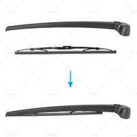 Rear Windscreen Wiper Blade  and  Arm Set Suitable for Audi Q7 4LB 06-15 4L0955425