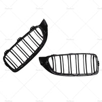 Bumper Grille Grill Suitable for BMW 4 Series F32 F33 F36 M3 F80 M4 Gloss Black