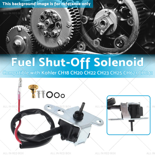 Fuel Shut-Off Solenoid Suitable for Kohler CH621 CH641 CH18 CH20 CH22 CH23 CH25