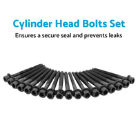 Cylinder Head Bolts Set Suitable For Mitsubishi QE Triton MQ MR 2015-on 4N15