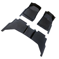 Anti-Slip 3D TPE Floor Mat Suitable For Isuzu D-MAX / Dmax Dual Cab 2012-2020