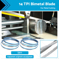 1140mm x13mm x 14 TPI FOR METAL CUTTING BI METAL BIMETAL BAND SAW BANDSAW BLADE