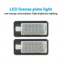 Suitable For Audi A3 A4 S4 B6 B7 LED License Number Plate Light Error Free Units