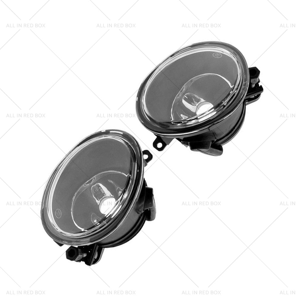 Pair Replacement Clear Fog Lights Lamps Suitable for 2001-2006 BMW E46 3-Series