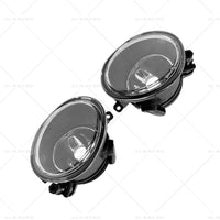 Pair Replacement Clear Fog Lights Lamps Suitable for 2001-2006 BMW E46 3-Series