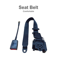 2 Sets Universal 3 Point Auto Car Seat Safety Belt Retractable Adjustable Lap AU