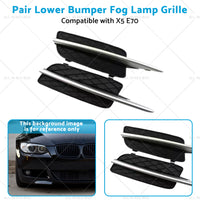 51117159594 51117159593 Lower Bumper Fog Lamp Grille Suitable for X5 E70 07-10