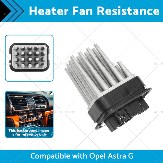 Heater Fan Resistance Suitable for Opel Astra G  98-   or Zafira A  or Zafira B  05