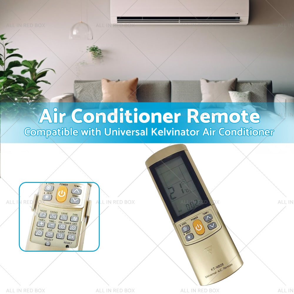 {{ Universal Replacement Suitable for Kelvinator Air Conditioner Remote Control }} - Buy Car Parts Online at {{ Kaka Auto Parts }}.