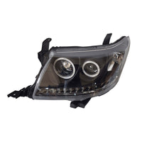 {{ Right Black LED Headlight HALO Projector Suitable for Toyota HILUX 2011-2014 }} - Buy Car Parts Online at {{ Kaka Auto Parts }}.