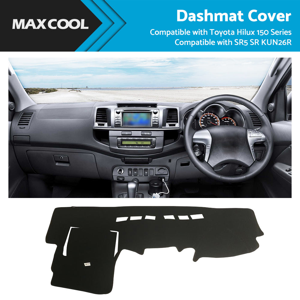 {{ Suitable For Toyota Hilux 150 Series 2005-2015 Dashboard Cover Dash Mat Carpet }} - Buy Car Parts Online at {{ Kaka Auto Parts }}.