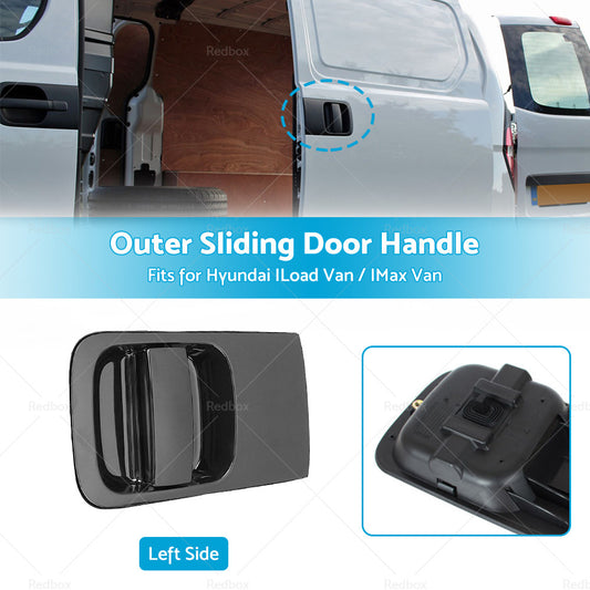 For Hyundai ILoad  or  IMax 2008-2019 LH Left Outer Sliding Door Handle Matte Black