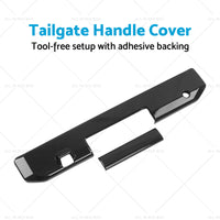 {{ Glossy Black Rear Tail Gate Tailgate Handle Cover Suitable For Triton L200 23-25 }} - Buy Car Parts Online at {{ Kaka Auto Parts }}.