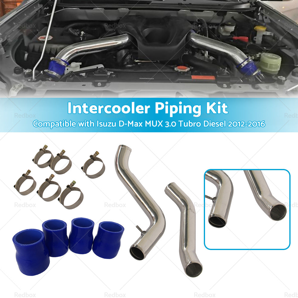 INTERCOOLER PIPING KIT SUITABLE FOR ISUZU D-MAX MUX 3. 0 TURBO DIESEL 2012-2016