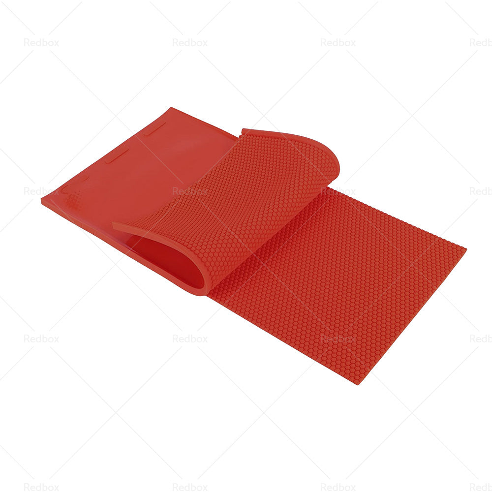 Beekeeping Soft Red Beeswax Wax Sheet Mould DIY Silicone Comb Press Mold Tools